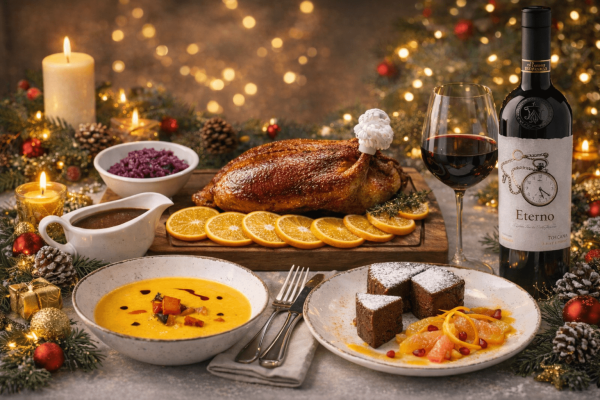 Entenmenü für 4 Personen