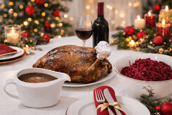 * GLUTENFREI * Entenbraten inklusiver Beilagen und Sauce